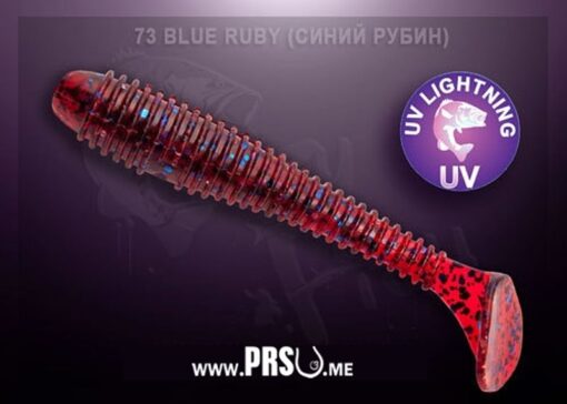 Crazy Fish VIBRO FAT 2.7" barva 73 modrý rubín