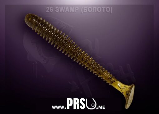 Crazy Fish VIBRO WORM 3" barva 26 bláto