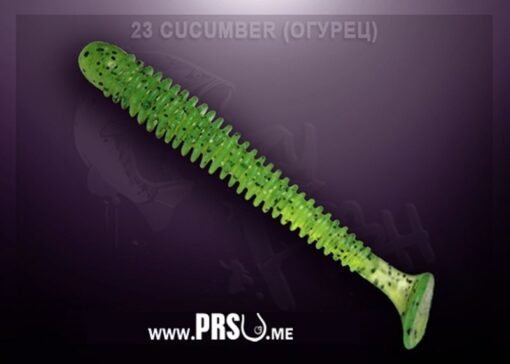 Crazy Fish VIBRO WORM 2" barva 23 okurka