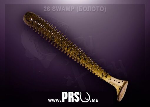 Crazy Fish VIBRO WORM 2" barva 26 bláto
