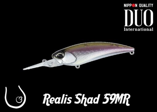 Wobler DUO Realis Shad 59MR #DSH3061 Komochi Wakasagi 4.7g 59mm