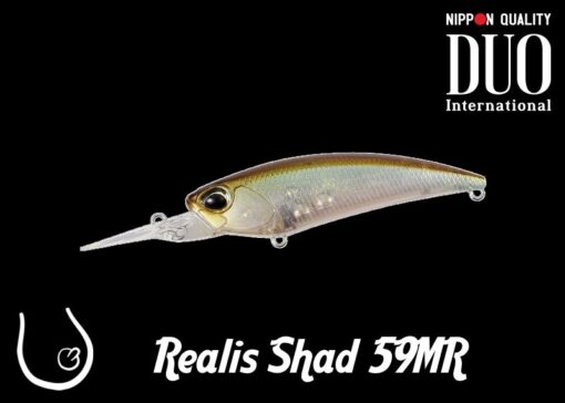 Wobler DUO Realis Shad 59MR #GEA3006 Ghost Minnow 4.7g 59mm