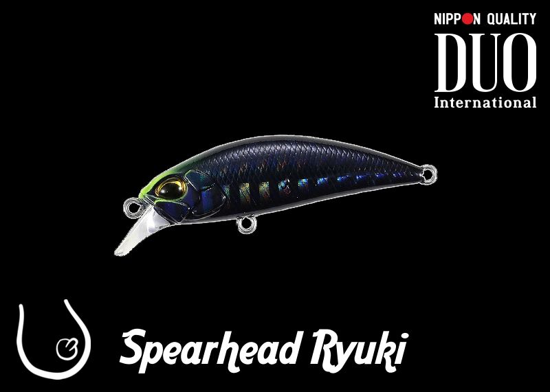 Wobler DUO Spearhead Ryuki 45S #GHA4012 Aurora Dark 4g 45mm