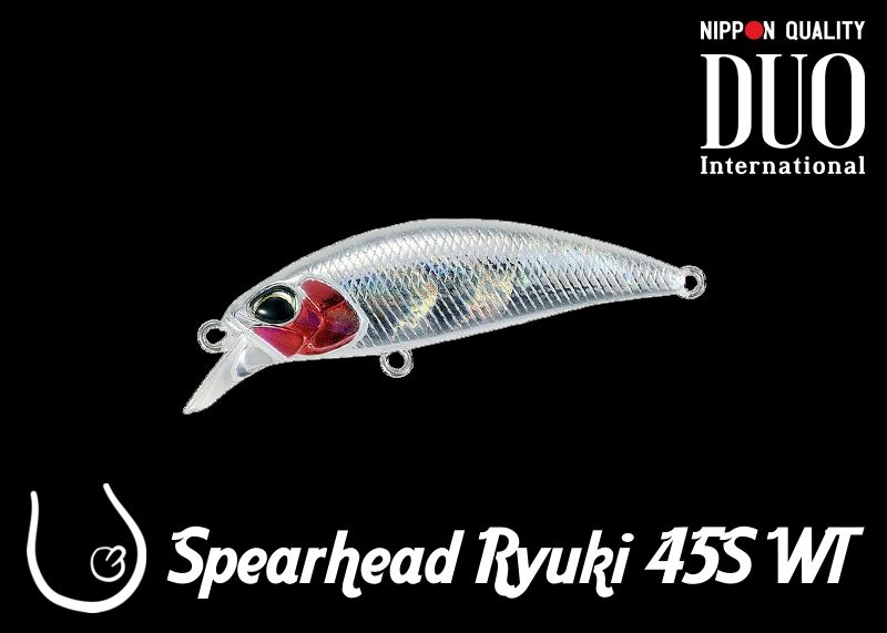 Wobler DUO Spearhead Ryuki 45S WT #ADA0088 Prism Ivory 4g 45mm