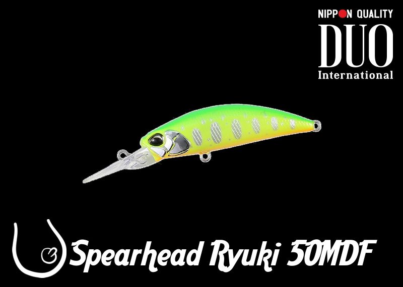 Wobler DUO Spearhead Ryuki 50MDF #ASI4044 Full Chart Yamame 3.4g 50mm