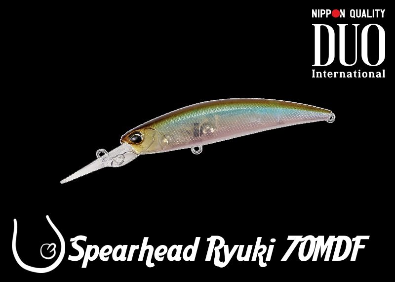 Wobler DUO Spearhead Ryuki 70MDF #GEA3006 Ghost Minnow 5.4g 70mm