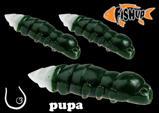 FishUp PUPA 1.2" #140 dark olive/white