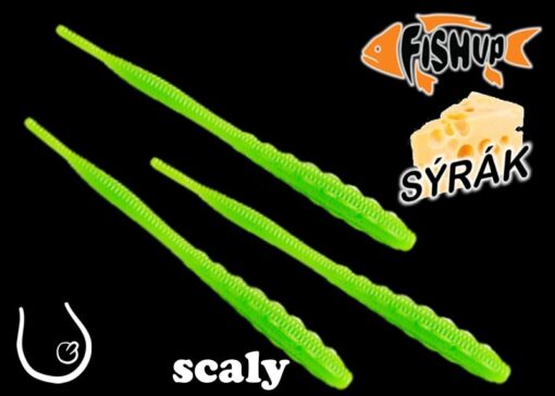 FishUp SCALY 2.8" #105 apple green