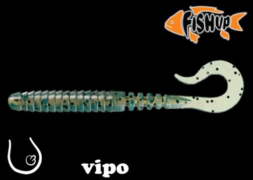 FishUp VIPO 3.6" #017 motor oil pepper