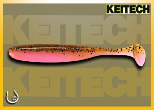 Keitech Easy Shiner 3" #CT16 Motoroil/Pink