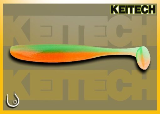 Keitech Easy Shiner 3" #CT27 UV Lime/Orange
