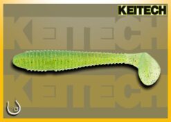 Keitech Swing Impact Fat 3.8" #424 Lime/Chartreuse