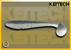 Keitech Swing Impact Fat 3.8" #431 HASU (Silver Shiner)