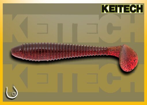Keitech Swing Impact Fat 3.8" #435 Scuppernong Red