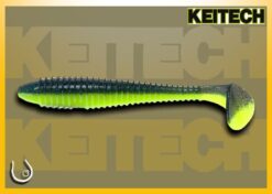Keitech Swing Impact Fat 3.8" #CT12 Chartreuse Thunder