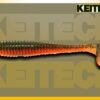 Keitech Swing Impact Fat 3.8" #CT15 Motoroil/Orange