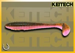 Keitech Swing Impact Fat 3.8" #CT16 Motoroil/Pink