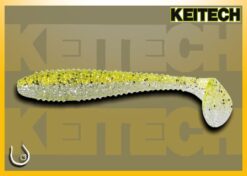 Keitech Swing Impact Fat 3.8" #CT28 Chartreuse Ice Shad