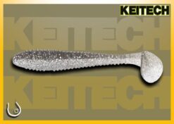 Keitech Swing Impact Fat 3.8" #CT32 Silver Baitfish