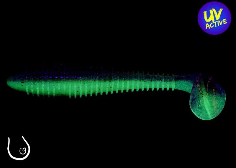 Keitech Swing Impact Fat 3.8" #CT33 Hot Brownie - Obrázek 2