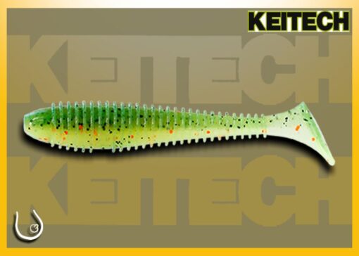 Keitech Swing Impact Fat 3.8" #EA05 Hot Fire Tiger