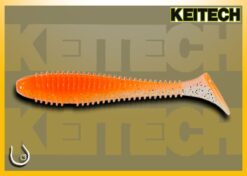Keitech Swing Impact Fat 3.8" #EA06 Orange Flash