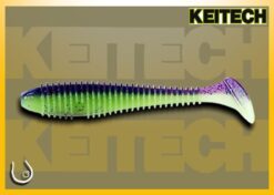 Keitech Swing Impact Fat 3.8" #PAL06 Violet Lime Belly
