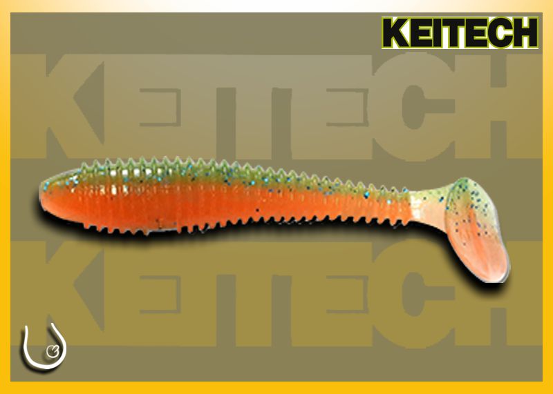 Keitech Swing Impact Fat 3.8" #PAL11 Rotten Carrot