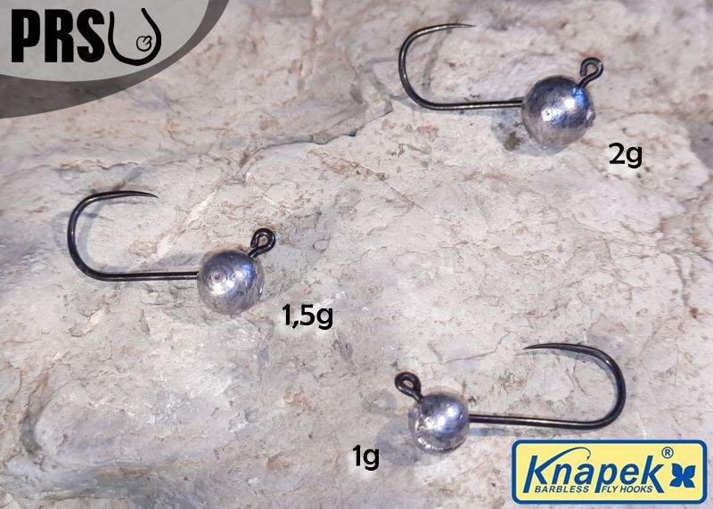 Jigová hlava bez protihrotu KNÁPEK velikost 6