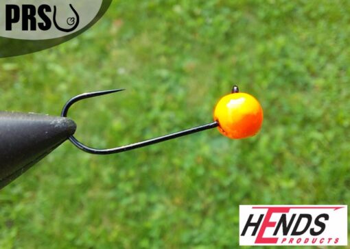 Tungstenová hlavička bez protihrotu Hends velikost 10 barva Orange