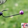 Tungstenová hlavička bez protihrotu Hends velikost 10 barva Purple