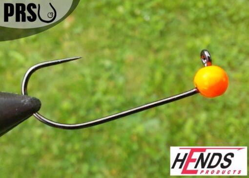 Tungstenová hlavička bez protihrotu Hends velikost 6 barva Orange