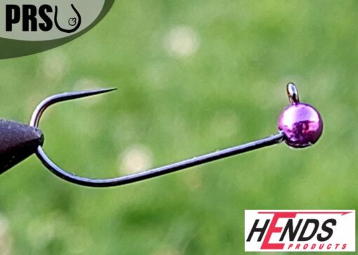 Tungstenová hlavička bez protihrotu Hends velikost 6 barva Purple