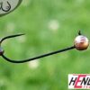Tungstenová hlavička bez protihrotu Hends velikost 8 barva Olive
