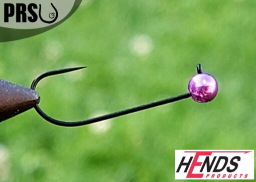 Tungstenová hlavička bez protihrotu Hends velikost 8 barva Purple