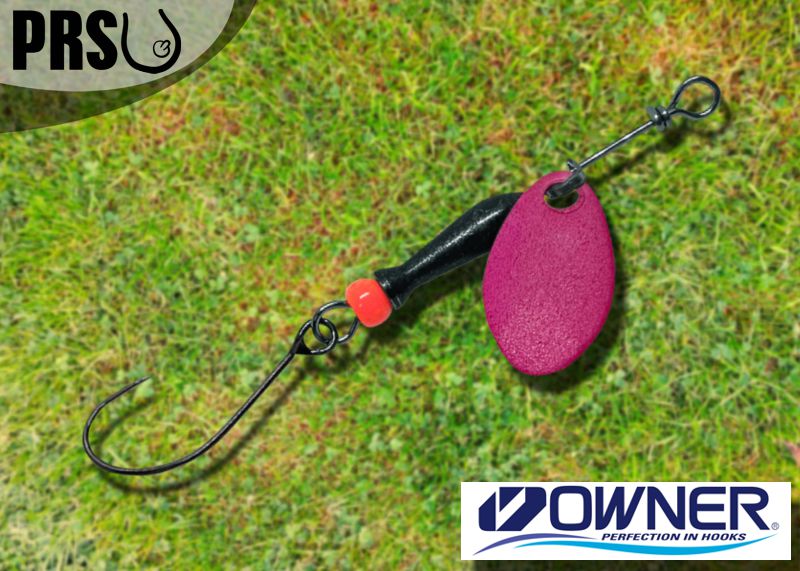 Rotačka CLASSIC BARBLESS FLUO PINK (black/orange)