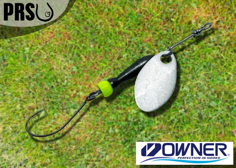 Rotačka CLASSIC BARBLESS SILVER (black/chartreuse)