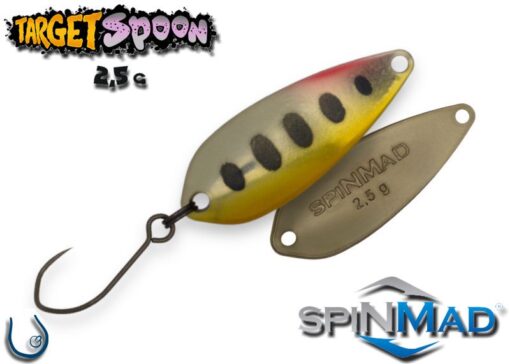 Plandavka SpinMad TARGET SPOON 2.5g barva 3312