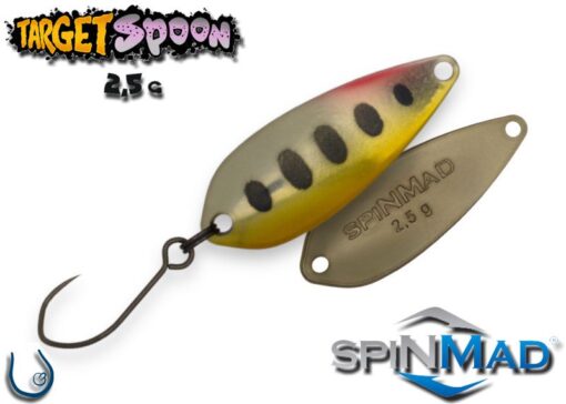 Plandavka SpinMad TARGET SPOON 2.5g barva 3312