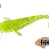 Dipovaná nástraha FishUp sumecek Catfish barva chartreuse/black 055