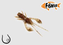 Dipovaná nástraha FishUp Real Craw barva green pumpkin/red&black 045
