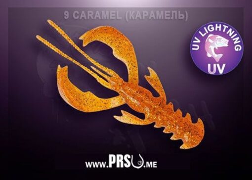 Crazy Fish NIMBLE 4" barva 09 karamel