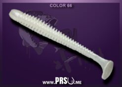 Crazy Fish VIBRO WORM 2" barva 66 perleťový sníh