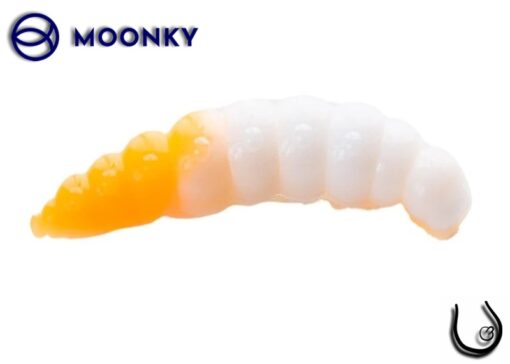 Moonky SWEET BIG 46mm DC02 White / Orange Fluo