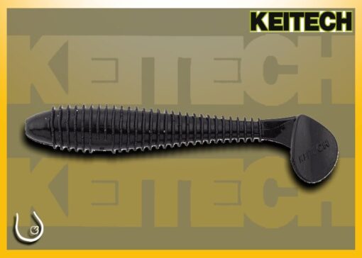 Keitech Swing Impact Fat 3.8" #001 Black