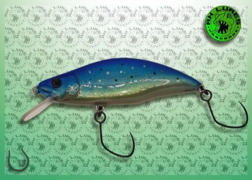 Wobler RK Lures BLUE RAIN 4g 50mm