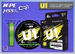 Favorite U1 Light Green rybářská přívlačová šňůra