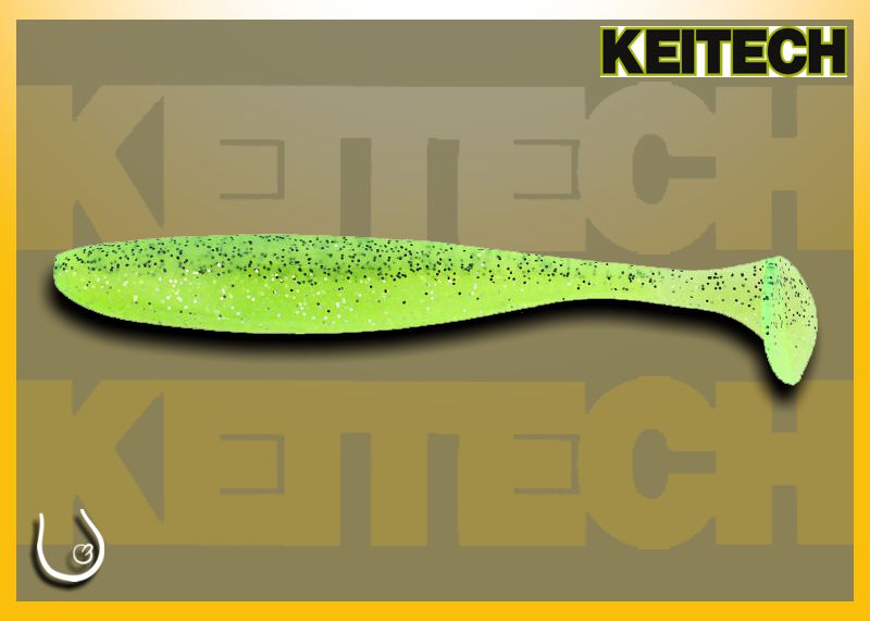 Keitech Easy Shiner 4" #CT41 Lightning Chartreuse